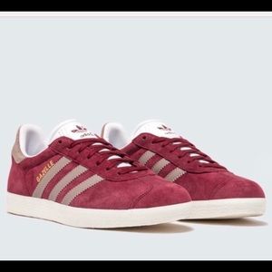 Adidas Gazelle Suede Leather Collegiate Sneakers